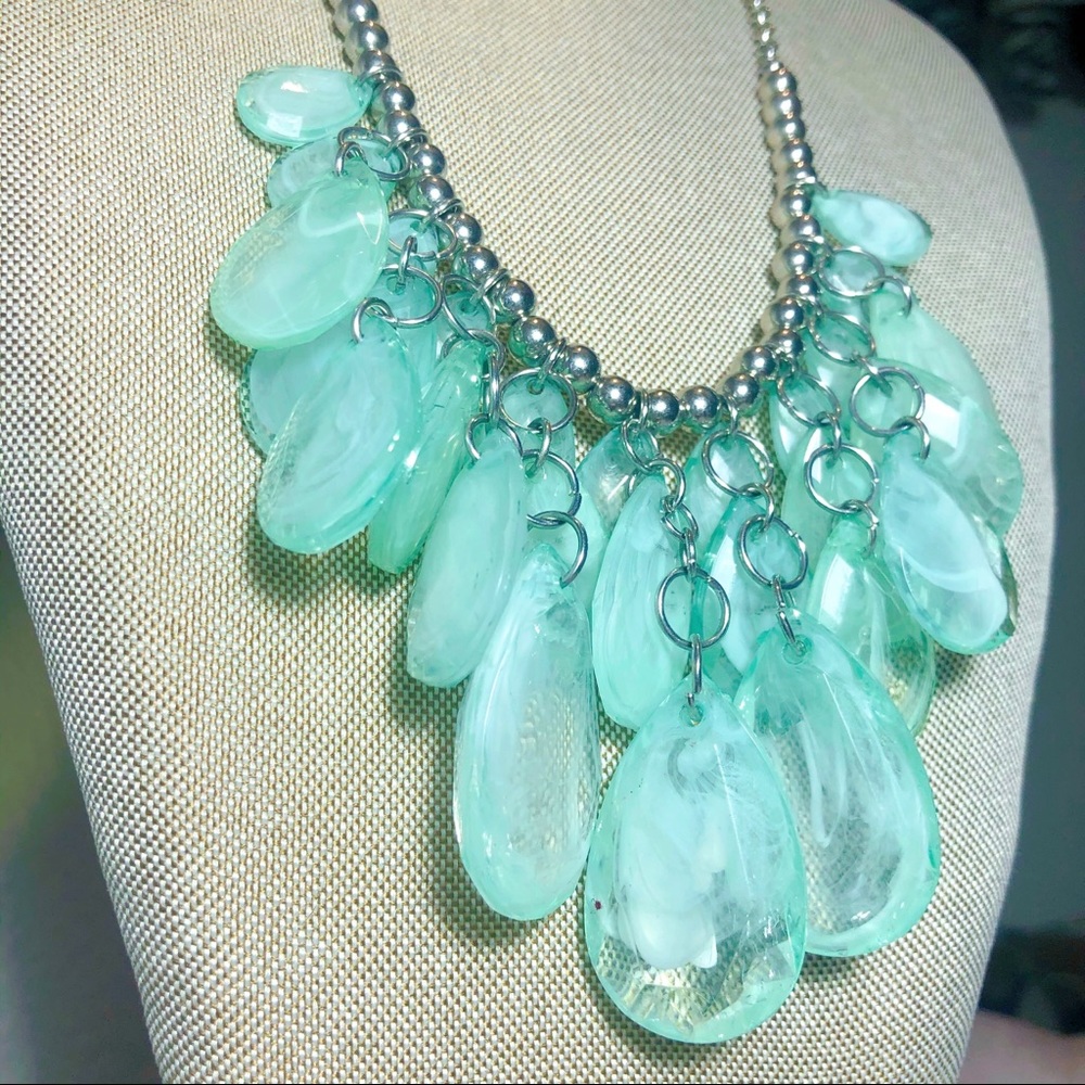 Aqua Stone Necklace